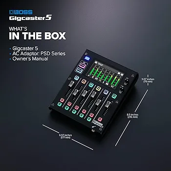 配信機器・PA機器・レコーディング機器 BOSS Gigcaster 5 BOSS GIGCASTER 5 ストリーミングミキサー 動画配信 LIVE配信